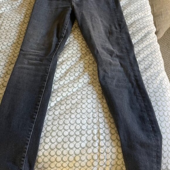 Mother Denim Skinny Black Wash - Picture 1 of 5